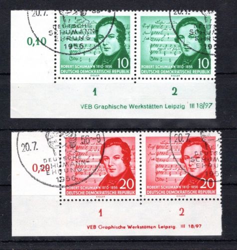 DDR MiNr. 528-529 DV Sonderstempel