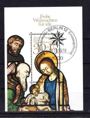 Berlin MiNr. Block 7 I Sonderstempel geprüft Schlegel
