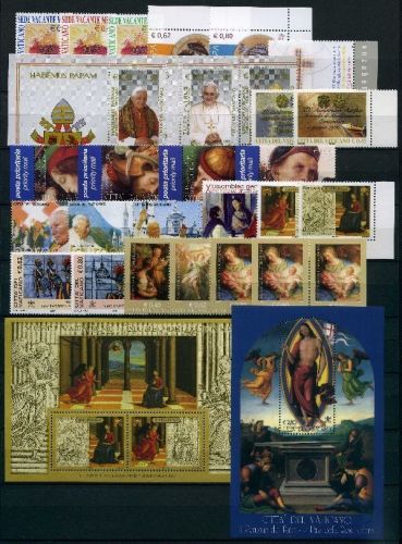 Vatikan Jahrgang 2005 postfrisch
