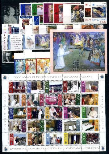 Vatikan Jahrgang 2003 postfrisch