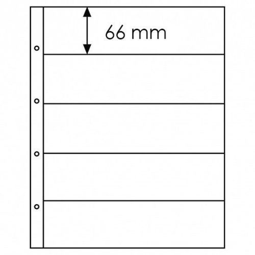 Leuchtturm Hüllen Klar Folio 5C (5er Pack) 311085 Neu