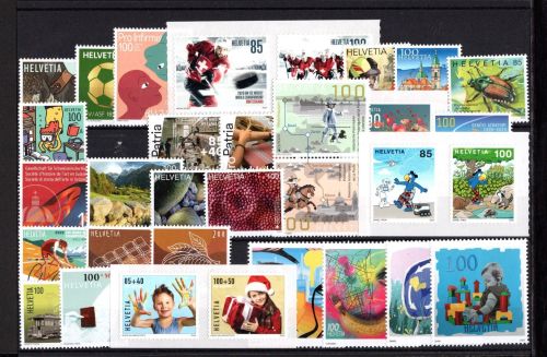 Schweiz Jahrgang 2020 postfrisch ohne MiNr. 2648