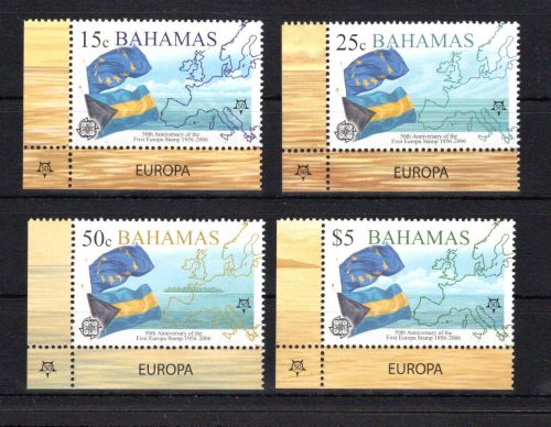 Bahamas MiNr. 1224-1227 postfrisch 50 Jahre Europamarken