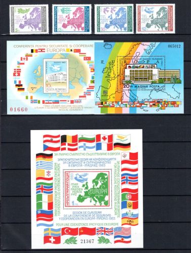 CEPT KSZE MiNr. Jahrgang 1983 postfrisch
