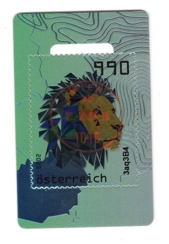 Luxemburg Cryp 2023 MiNr. Block 52 Löwe ANK 16: schwarz, Ersttagsstempel