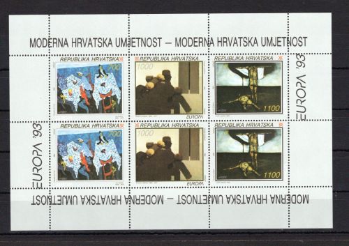 Moldawien ZD-Bogen MiNr. 94-95 postfrisch Cept 1993
