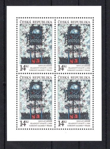 Tschechische Republik Kleinbogen MiNr. 5 postfrisch Cept 1993