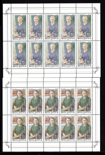 Moldawien Kleinbögen MiNr. 210-211 postfrisch Cept 1996