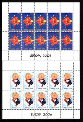 Kosovo Kleinbögen MiNr. 43-44 postfrisch Cept 2006