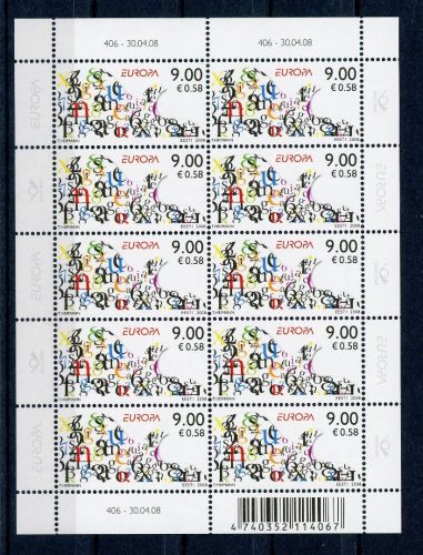 Estland Kleinbogen MiNr. 615 postfrisch Cept 2008