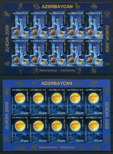 Aserbaidschan Kleinbögen MiNr. 758-759 postfrisch Cept 2009