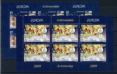 Rumänien Kleinbögen MiNr. 6357-58 postfrisch Cept 2009