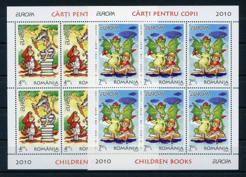 Rumänien Kleinbogensatz I MiNr. 6427-6428 postfrisch Cept 2010