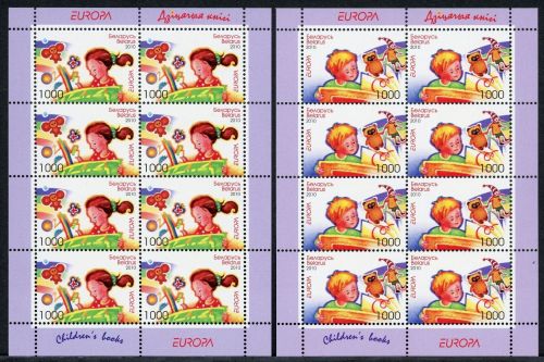 Weißrussland Kleinbögen MiNr. 802-803 postfrisch Cept 2010