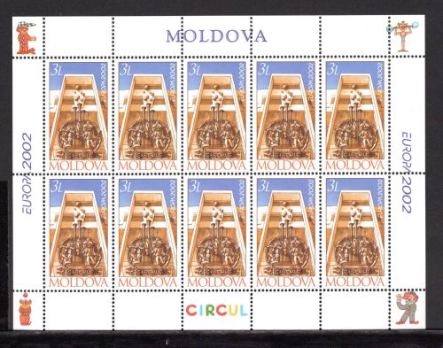 Moldawien Kleinbogen MiNr. 429 postfrisch Cept 2002