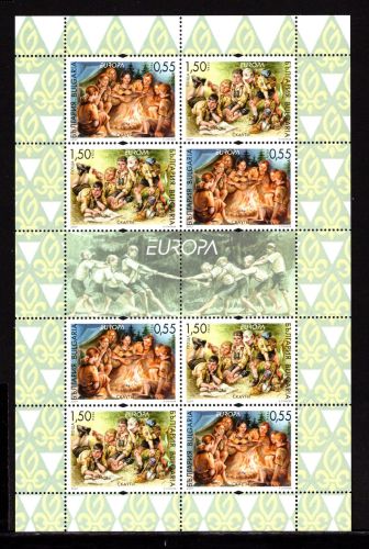 Bulgarien Kleinbogen MiNr. 4792-4793 postfrisch Cept 2007
