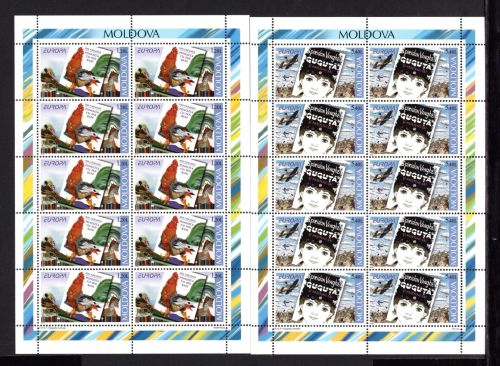 Moldawien Kleinbögen MiNr. 703-704 postfrisch Cept 2010