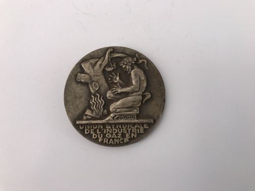 Bronzemedaille Union Syndicale de l'Industrie GAZ en France Henry Dropsy