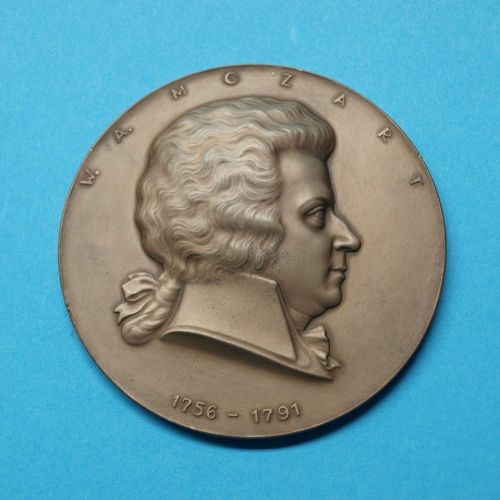 Bronzemedaille Wolfgang A. Mozart