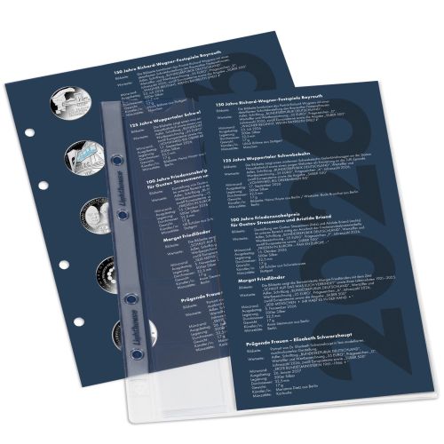 Leuchtturm Nachtrag 2026 für Vordruckalbum "Dt. 35-Euro-Gedenkmünzen" 374369 Neu