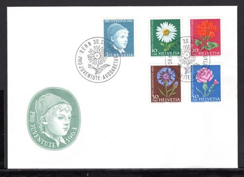 Schweiz MiNr. 786-790 y Ersttagsbriefe/ FDC Pro Juventute