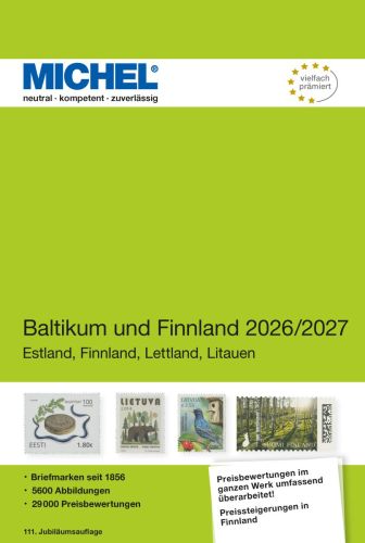 Michel Katalog Baltikum und Finnland 2026/27 (E 11) 6085-2 Neu
