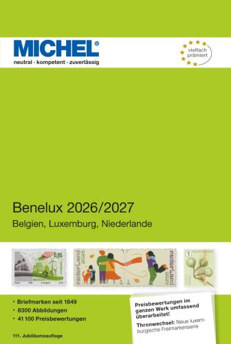 Michel Katalog Benelux 2026/27 (E 12) 6086-1 Neu