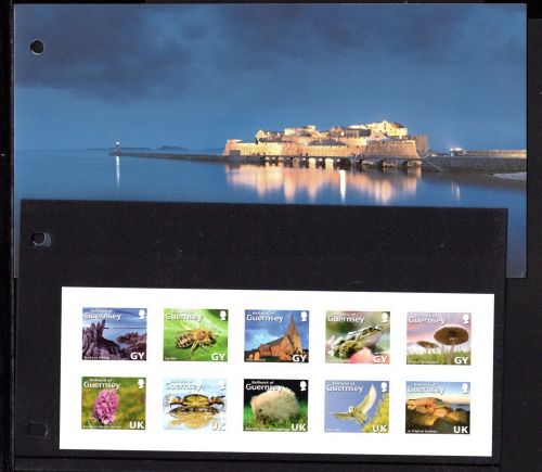 Guernsey Markenheftchen mit MiNr. 1114-1123 postfrisch Natur