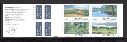 Schweden Markenheftchen MiNr. MH 316 postfrisch Landschaften