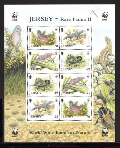 Jersey Kleinbogen MiNr. 1143-1146 postfrisch Natur