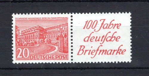 Berlin Zusammendruck MiNr. W 15 postfrisch ungefaltet