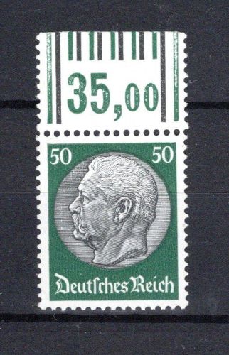 Deutsches Reich MiNr. 492 W OR postfrisch ungefaltet