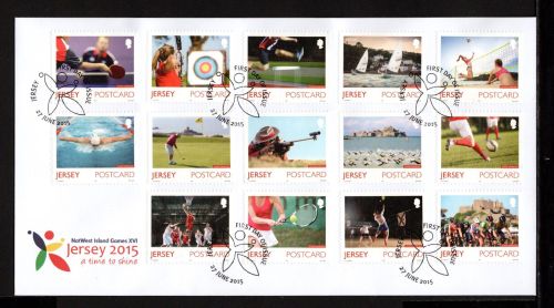 Jersey MiNr. 1928-1941 A Ersttagsbriefe/ FDC