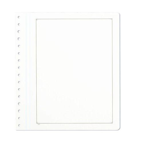 Kabe Blankoblätter weißer Karton mit schwarzer Randlinie, 10er Pack / ungebraucht neuwertig