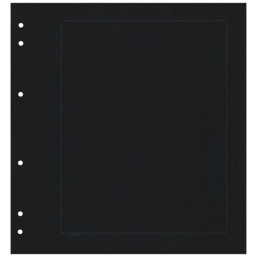 Schaubek Blankoblätter bb100 - schwarz mit Rahmen (20 Blätter)/ ungebraucht neuwertig