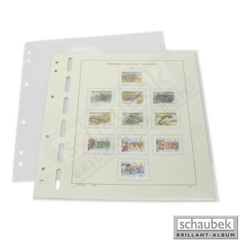 Schaubek Schutzhüllen für Blätter im Format 281 x 301 mm - 10er Pack/ ungebraucht neuwertig