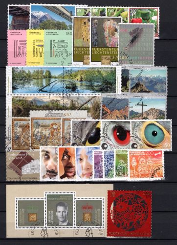 Liechtenstein Jahrgang 2018 MiNr. 1886-1931 ESst ohne Block 31 B