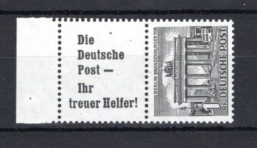 Berlin Zusammendruck MiNr. S 10 postfrisch ungefaltet