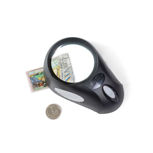 Leuchtturm LED-Standlupe mit 5-facher Vergrößerung 345409 Neu