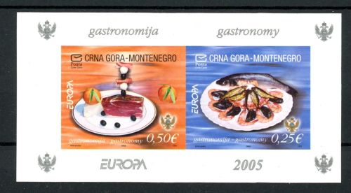 Montenegro MiNr. H-Blatt 1 ungezähnt postfrisch Cept 2005