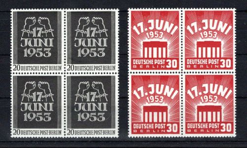Berlin 4er Blöcke MiNr. 110-110 postfrisch ungefaltet