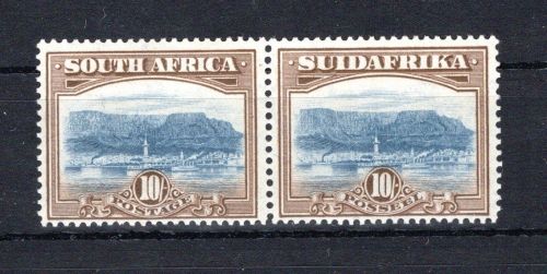 Südafrika waag, Paar MiNr. 41/42 Falz