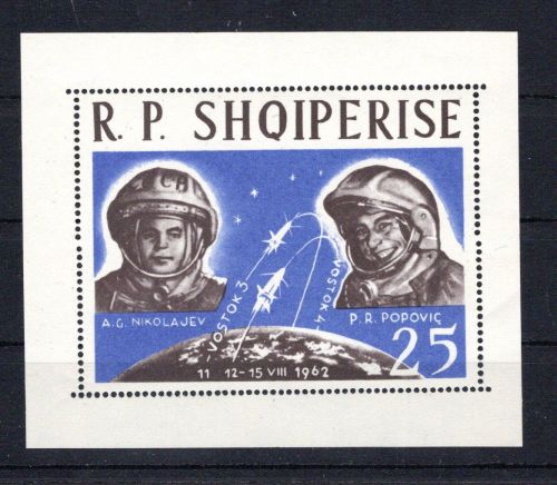 Albanien MiNr. Block 17 postfrisch Raumfahrt