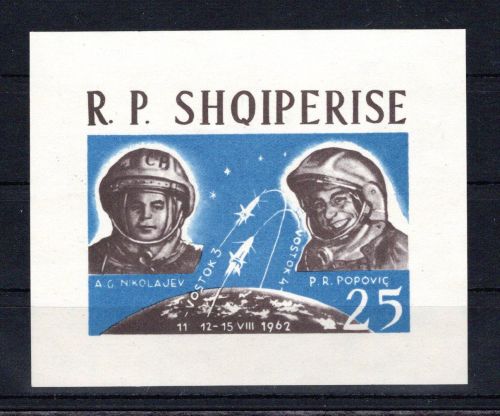 Albanien MiNr. Block 18 postfrisch Raumfahrt
