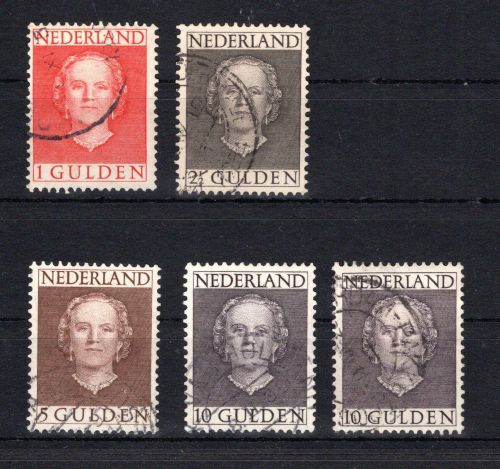 Niederlande MiNr. 540-543 gestempelt 543 2 Varianten