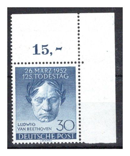 Berlin MiNr. 87 postfrisch Falz in den Rändern