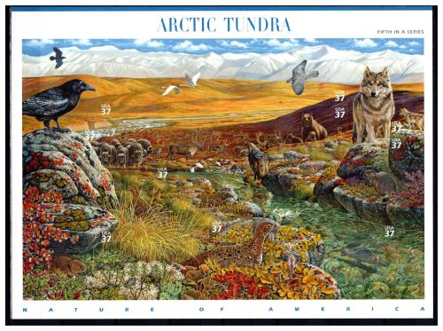 USA Folienbogen MiNr. 3761-3770 postfrisch Tundra