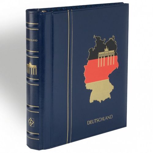 Leuchtturm Classic Deutschland Drehstabbinder o. Kassette Blau neuwertig