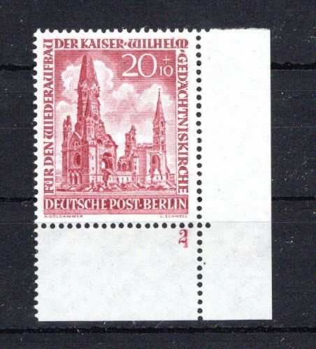 Berlin MiNr. 107 postfrisch Formnummer 2, ungefaltet