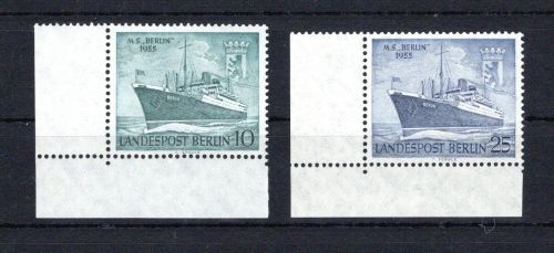 Berlin Eckrand ul MiNr. 126-127 postfrisch ungefaltet